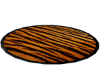 rug tiger  round