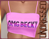 (A) BECKY Tank Pink