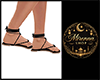 M  Bran Black Sandals
