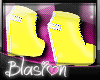 Yellow CrossMeOver Boots