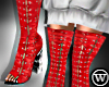 ⓦ $CANDAL Boots Red