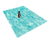 poseless water rug