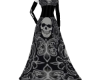 skull medieval dress