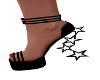 Black Starbrite  Heels