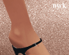 🅽 POPPY BLACK HEELS
