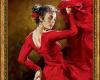 Painting Crimson Dancer