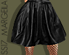 RL Short Leather Skirt