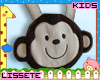 kids monkey bib