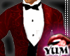 Red festive tux