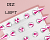 !!D Ankle Spike Hot Pink