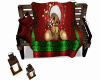 ~H~Christmas Snug Bench