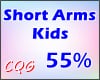 SHORT Arms 55% F/M