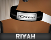 !R  Labeled Collar DIVA