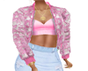 Pink Bomber with Top