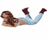LAYING COWGIRL