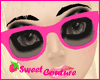 hot pink 80s sunglasses