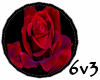 6v3| Red Flower Rug