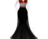 Black & Red Gown