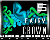 [S] FP Blue Floral Crown
