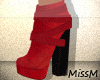 !M! Jyll .Red Suede