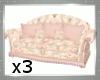 BLUSH PINK VINTAGE COUCH