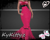 ! Gown Hot Pink