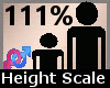 Scaler Height 111% F A