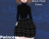 Black Plaid Dress