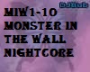 MIW1-10 MONSTER IN WALL