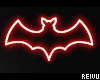 Red Neon Bat