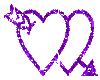 {L} Purple heart