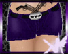 *TF* Purple Denim Shorts