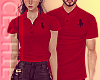 Polo couple red [M]