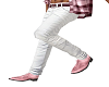 White Pants/Pink Shoe 