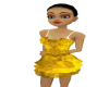 Golden Party Dress