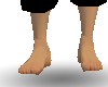 (A)Smaller Male Feet