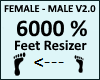 Feet Scaler 6000% V2.0