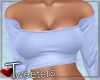 Lilac Crop Sweater