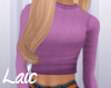|L| Lilac Long Sleeves