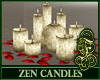 Zen Candles Ivory