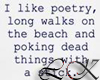 poetry and dead things