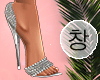 Shoes Diamonds Silver