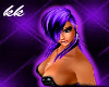 ![KK] PURPLE FELICA HAIR