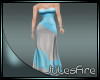 FIRE Maxi Dress Blue