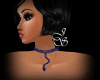 Blue Diamond Necklace