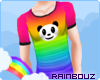 [R] Rainbow Panda Top