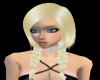 Honey blond hair