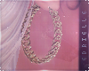 E~ Chain Hoops Gold