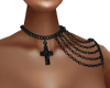  L-Black Shoulder Chain