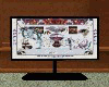 Large flat screen tv